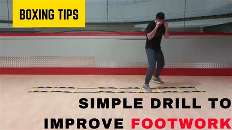 Boxing Footwork Drill Improve Your Footwork Quickly Youtube