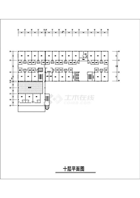 某酒店各层装修平面布置cad施工图纸酒店土木在线