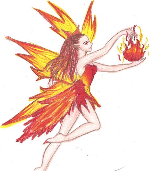 Fire Fairy By Sunshinerosesndeath On Deviantart