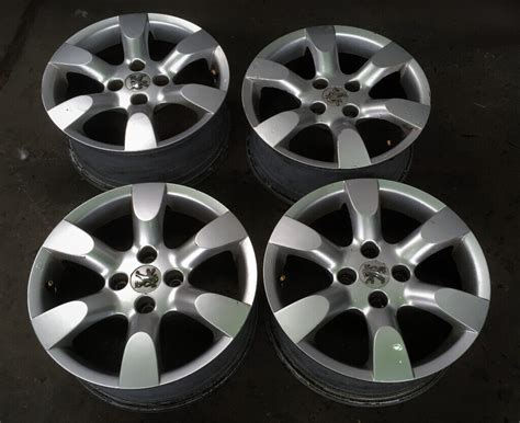 Peugeot 16 Alloy Wheels 6 Spoke Equinoxe Set Of 4 In Swansea Gumtree