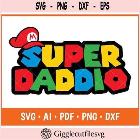 Father Svg Super Daddio Svg Super Daddio Game Svg Happy Fathers Day Svg