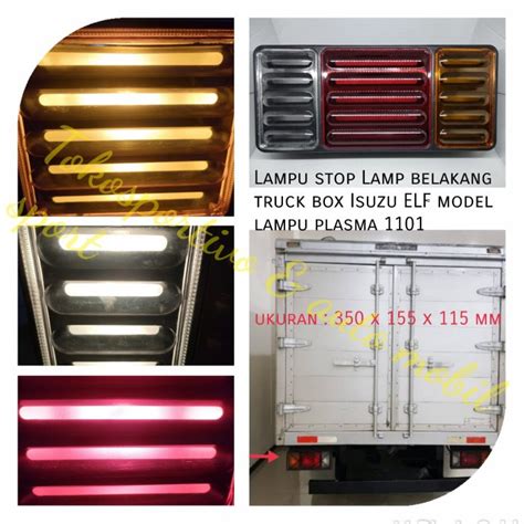 Jual Lampu Stop Truck Box Isuzu Elf Giga Traga NMR71 NKR71 Dny Model