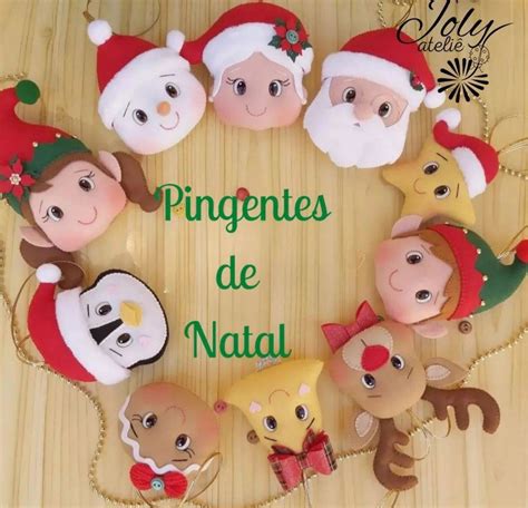 Pingentes De Natal Loja Ateli Joly Elo Produtos Especiais