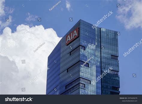 jakarta indonesia october   aia stock photo  shutterstock
