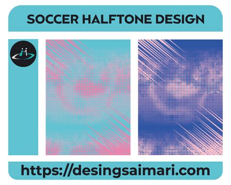 SOCCER HALFTONE DESIGN Desings Aimari