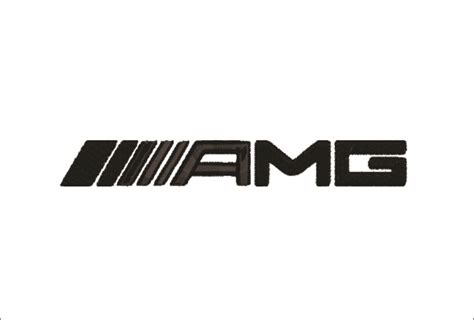 Amg Mercedes Car Logo Embroidery Design Merc Amg Design Machine