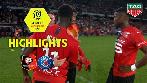 Stade Rennais FC Paris Saint Germain 2 1 Highlights SRFC