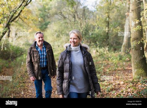 Woman Walking Woods Hi Res Stock Photography And Images Alamy