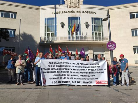 Ugt Y Ccoo Reivindican Más Derechos Para Las Personas Mayores