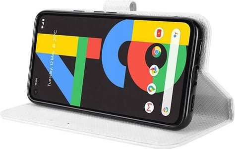 Etui Dla Google Pixel 4A 4G Osłona Kickstand Posiadacz Karty Portfel