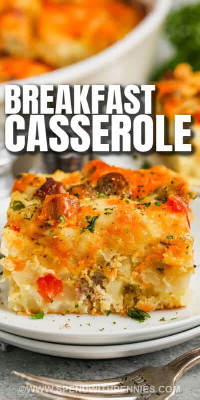 Sausage Breakfast Casserole Spend With Pennies