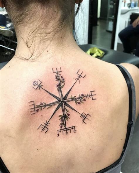 Viking Compass And Vegvísir To Always Point Home