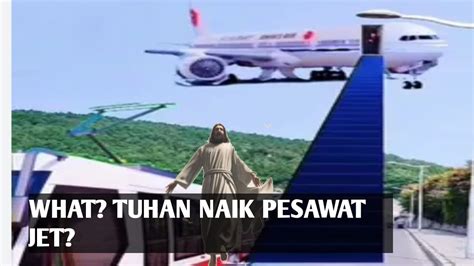 OH TIDAAK TUHAN NAIK PESAWAT JET YouTube