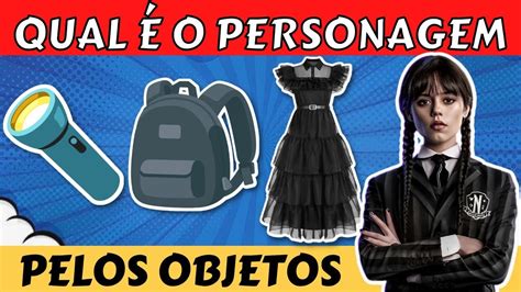 ADIVINHE OS PERSONAGENS DE WANDINHA PELOS OBJETOS 2 QUIZ DA BABI