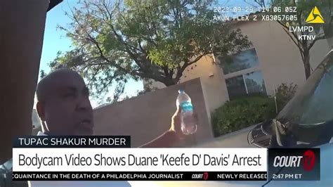 Police Footage Shows Arrest of Duane 'Keffe D' Davis | Court TV Video