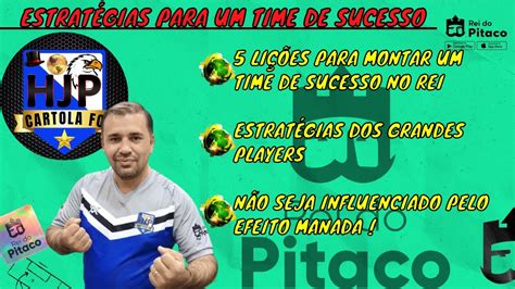 REI DO PITACO DICAS PARA ESCALAR UM TIME DE SUCESSO PRA MITAR YouTube