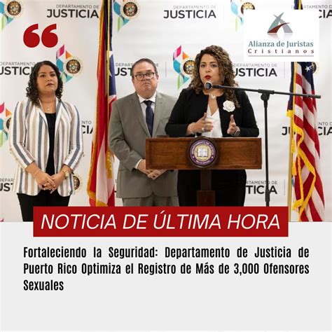 Protegiendo Nuestra Comunidad El Poder Del Registro De Ofensores Sexuales En Puerto Rico