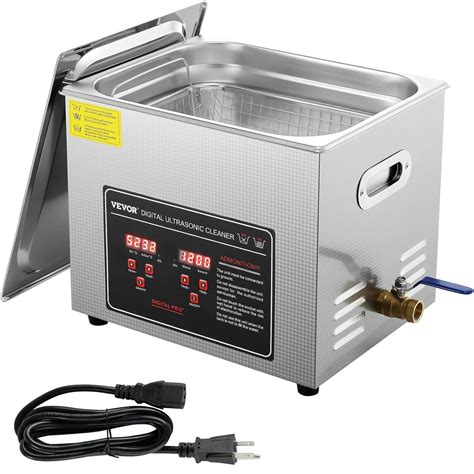 Vevor Ultrasonic Cleaner With Digital Timer Heater Professional