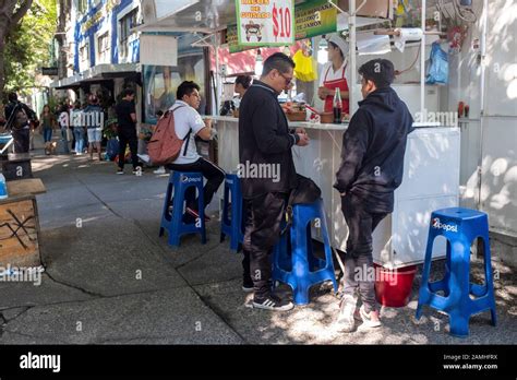 Street food, Mexico City Stock Photo - Alamy