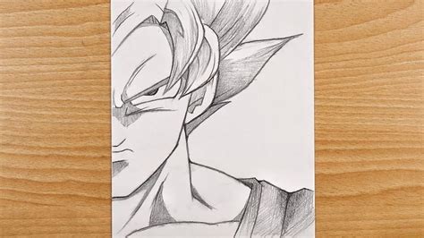 How to Draw Goku | Anime Drawing step by step | Easy anime Drawing for ...