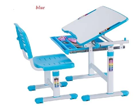 kids furniture set desk Children learning table height adjustable desk ...