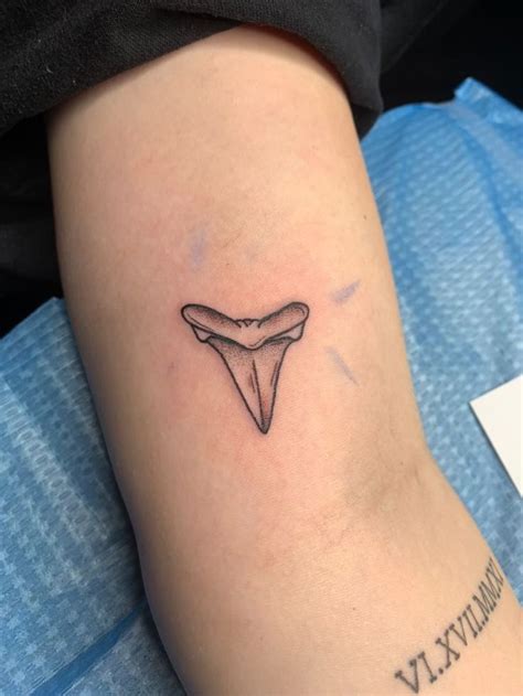 Shark Tooth Tattoo