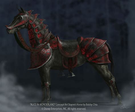 Image Stayne S Horse Concept Art Alice In Wonderland 2010 10950522