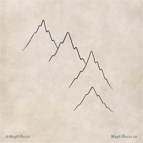 How To Draw Mountains