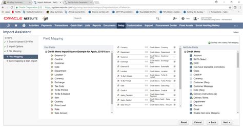 Netsuite Csv Import Import Credit Memo And Apply To Invoice Keystone