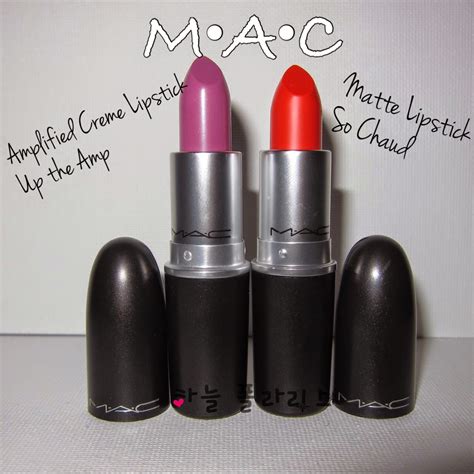 하늘의 폴라리스 Review Mac Lipstick In So Chaud And Up The Amp