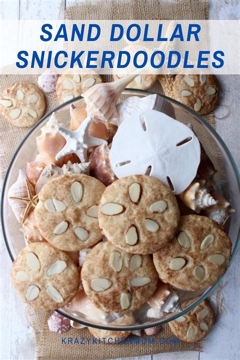 Sand Dollar Snickerdoodles Krazy Kitchen Mom