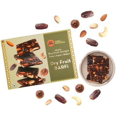 Buy GO DESi Dry Fruits Barfi Online At Best Price Of Rs 500 Bigbasket