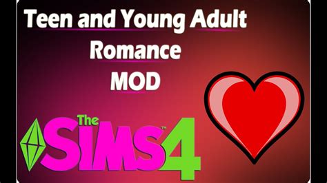 Sims 4 Teenage Romance Mod Stounitalian