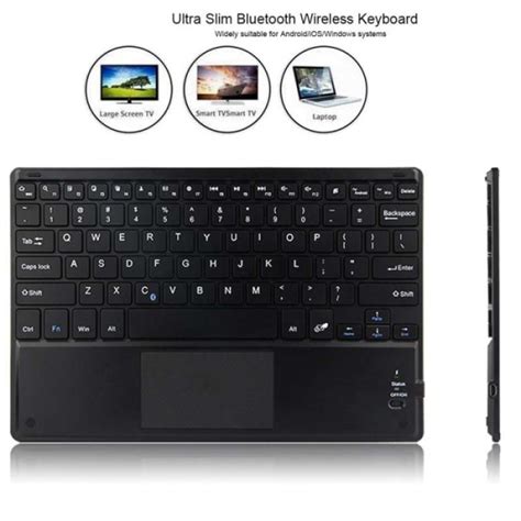 Jual Keyboard Wireless Bluetooth Ultra Slim Inch Dengan Mouse