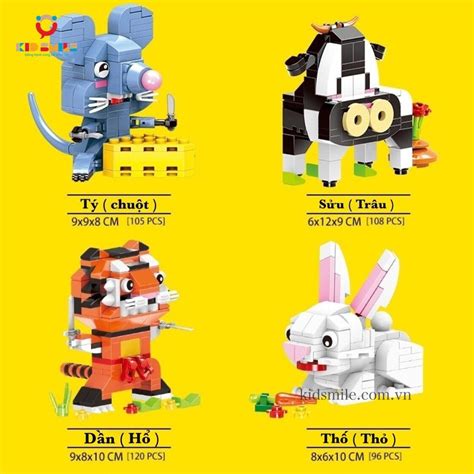 Bản Hướng Dẫn Lắp Lego 12 Con Giáp Con Hổ Hướng Dẫn Chi Tiết Từ A đến Z