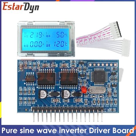 5V DC AC Pure Sine Wave Inverter SPWM Driver Board EGS002 12Mhz Crystal