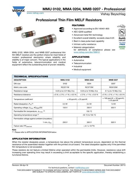 ☑ Datasheet Of Resistor 1k Pdf