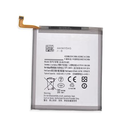 New Replacement Battery EB-BG781ABY For Samsung Galaxy A52 5G SM-A526U ...