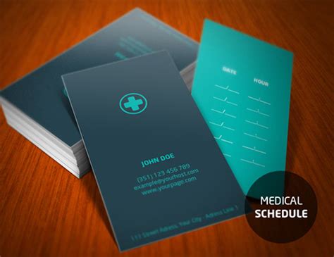 Medical Business Card Templates