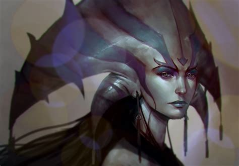 Dota Naga Siren Face Glance Rare Gallery Hd Wallpapers