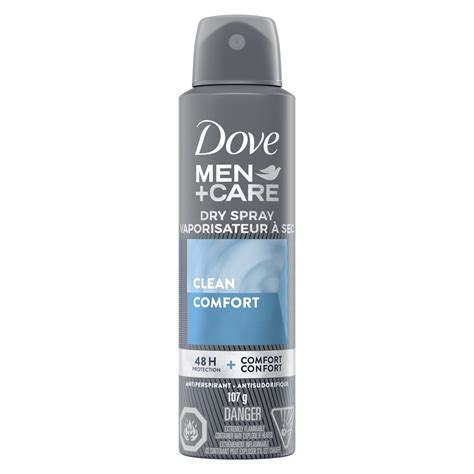 Ml Dove Men Care Clean Comfort Spray Hours Anti Perspirant Mart