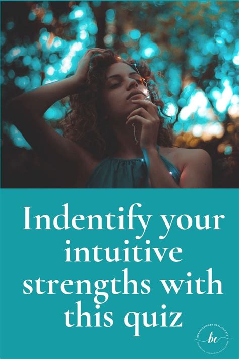 Recognize Your Intuition Intuition Strengths Finder Strength