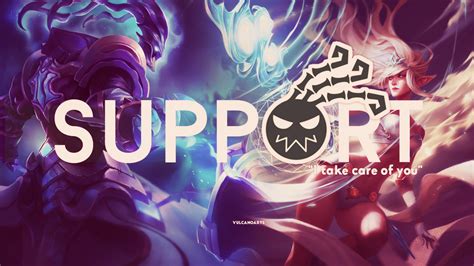 Support League Of Legends By Vulcanoarts On Deviantart