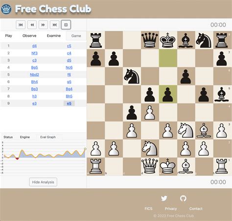 chess club play  chess    internet chess server