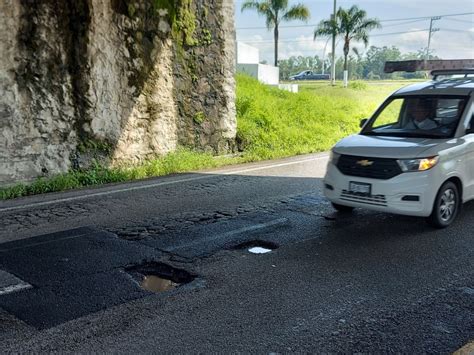 Baches Ponen En Riesgo Vida De Automovilistas En Libramiento Carretero