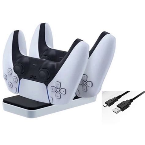 Base Carregador Controle Ps5 Duplo Dualsense Charging Dock Shopee Brasil