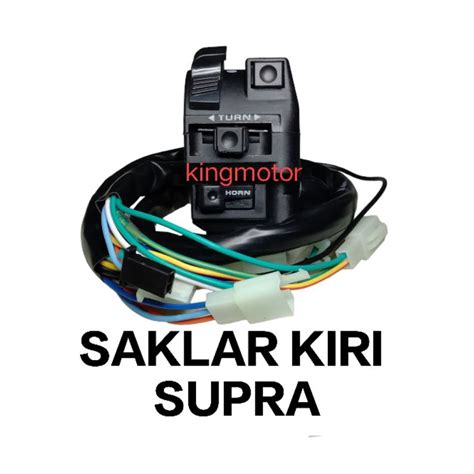 Jual Saklar Kiri Holder Lh Kgw Supra X Lama Kualitas Super Shopee