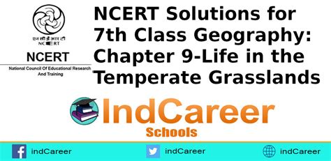 NCERT Solutions Class 7 Geography Chapter 9 IndCareer Schools