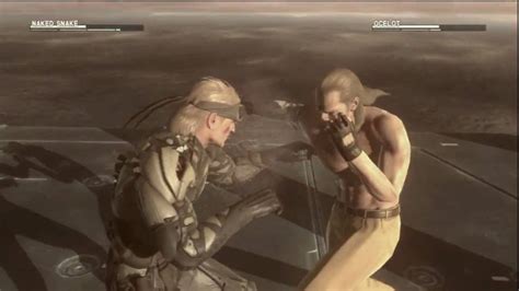 MGS4 Metal Gear Solid 4 Liquid Snake Boss Battle HD YouTube