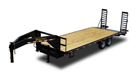 Standard 14000 GVWR Flatbed Gooseneck Trailer - by Kaufman Trailers